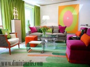 desain rumah ceria, warna-warni cat rumah sederhana, warna-warni cat rumah minimalis rumah ceria