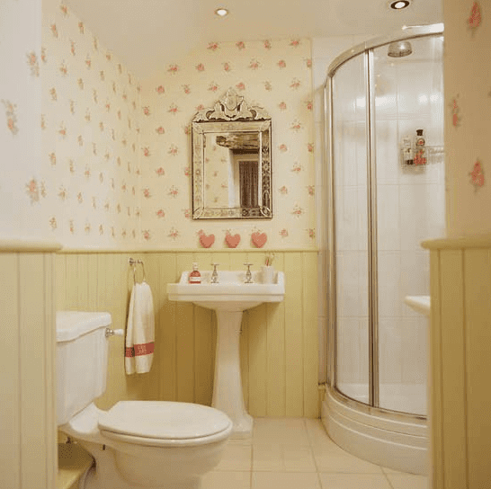 Wallpaper dinding untuk kamar mandi