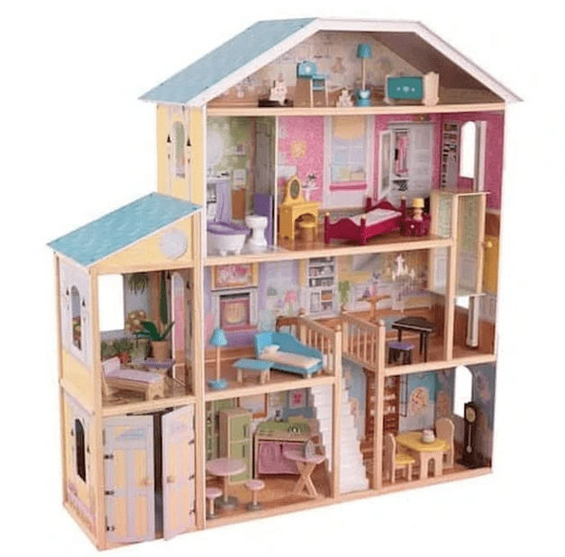 Membuat rumah barbie dari kayu